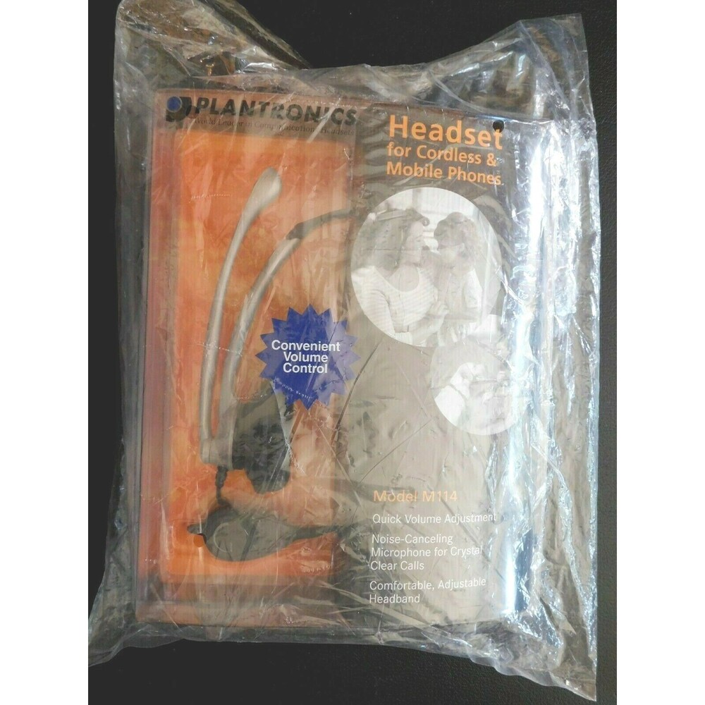 Plantronics M114 Headset NIB